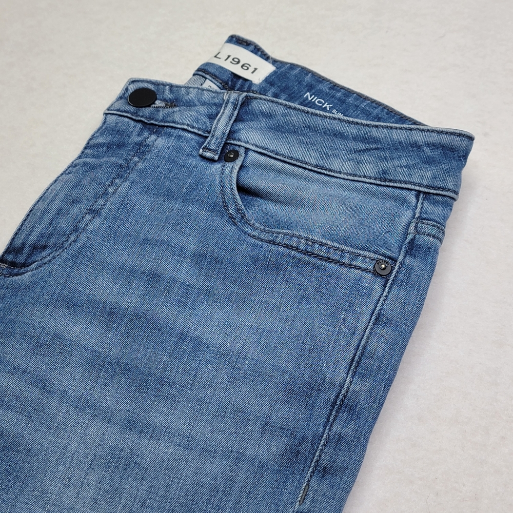 Mens‎ DL1961 Nick Slim Jeans Light Wash Sz 29x30